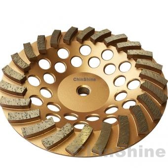 7 Inch concrete turbo diamond grinding cup wheel