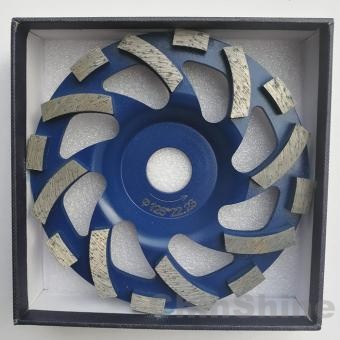 125-миллиметровое сегментированное алмазное колесо чашки