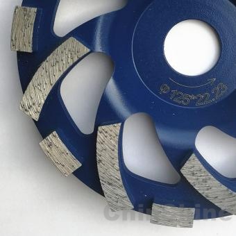5-дюймовый & 125-миллиметровый сегментированный алмазный диск колеса колеса для бетона