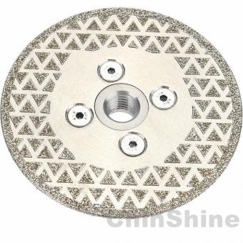  5-дюймовый алмазный диск с гальваническим покрытием двустороннее шлифование